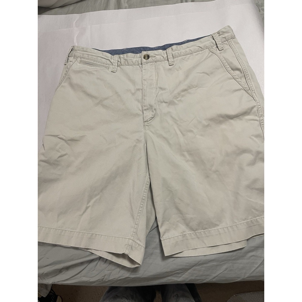 Polo Ralph Lauren Men's Beige Khaki Chino Shorts, Size 38, Relaxed Fit
